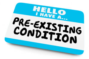 pre-existing conditions